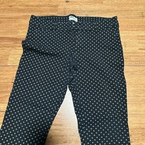 Old Navy Black and White Polka Dot Leggings